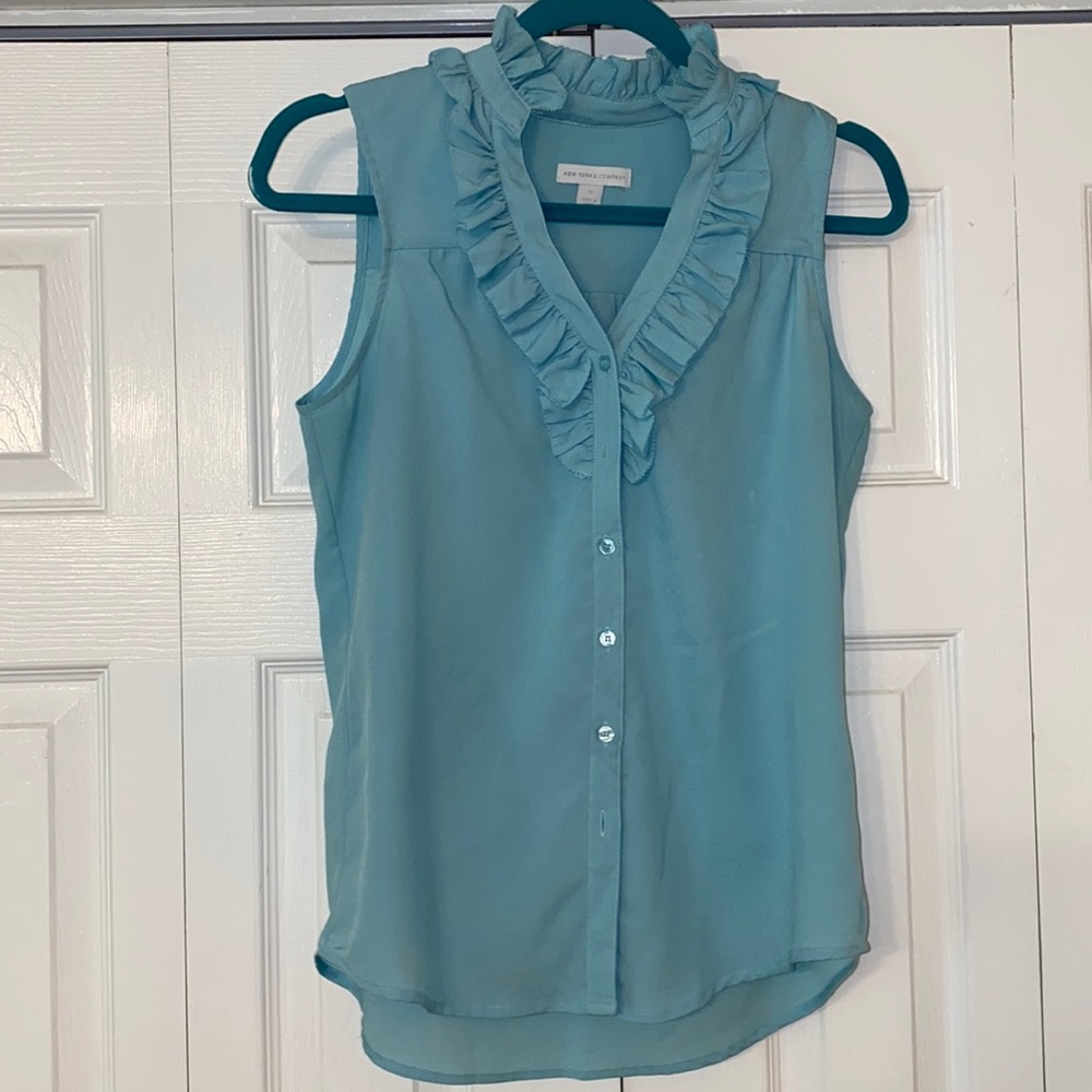Blue blouse